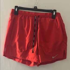 Nike Bright Red Running Shorts